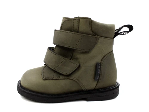 Angulus mørk olive vinterstøvle med TEX